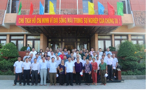 Đoàn tham quan Bảo tàng Hồ Chí Minh tại tỉnh Bình Thuận